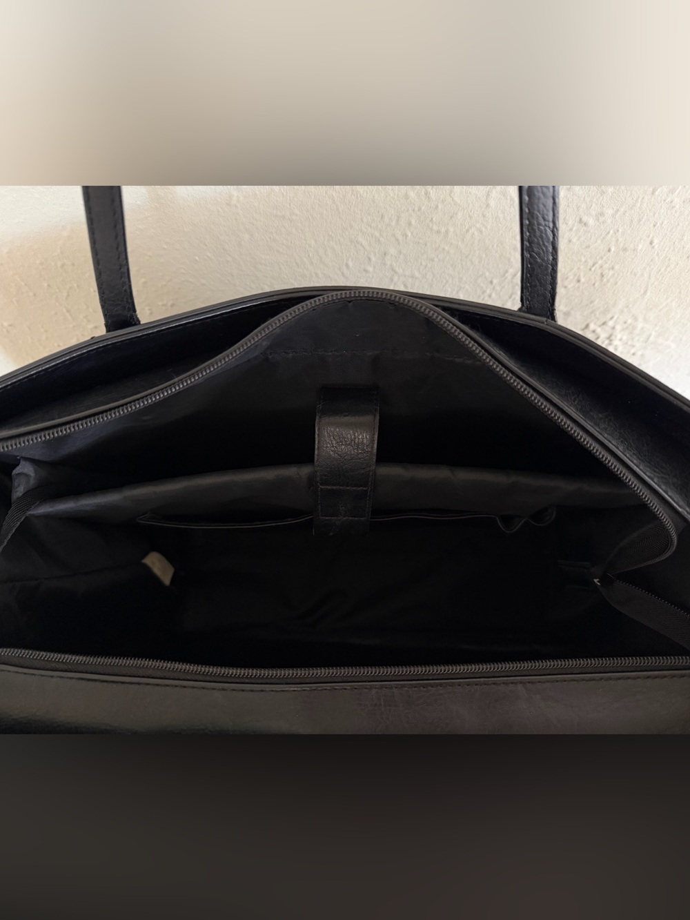 BEIS Large Work Tote in Black - Picture 6 of 15